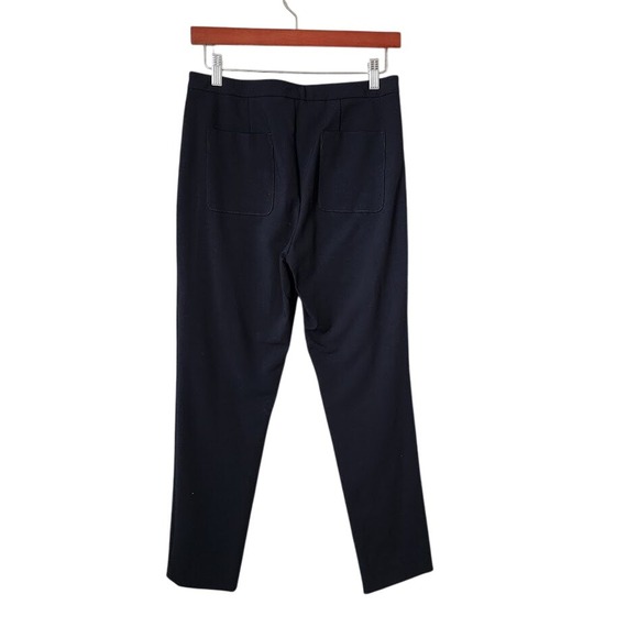 The Reset Pants - THE RESET Navy Skinny Stretch Pant Clean Girl Minimal‎ Tailored Size M